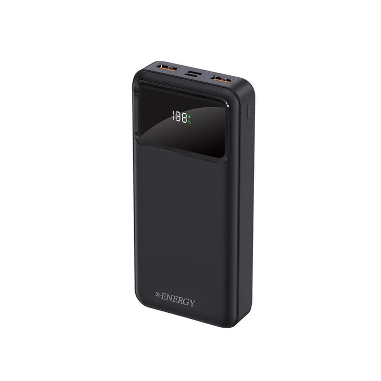 پاوربانک با سیم ۲۲.۵ وات ایکس انرژی مدل X-820 22.5W ظرفیت 20000 میلی آمپر ساعت